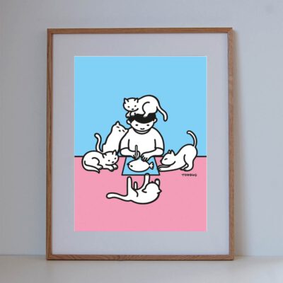 Katzen-Illustrator