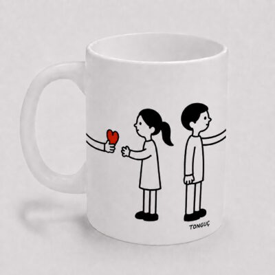 Dein ist mein ganzes Herz - Kaffeebecher
